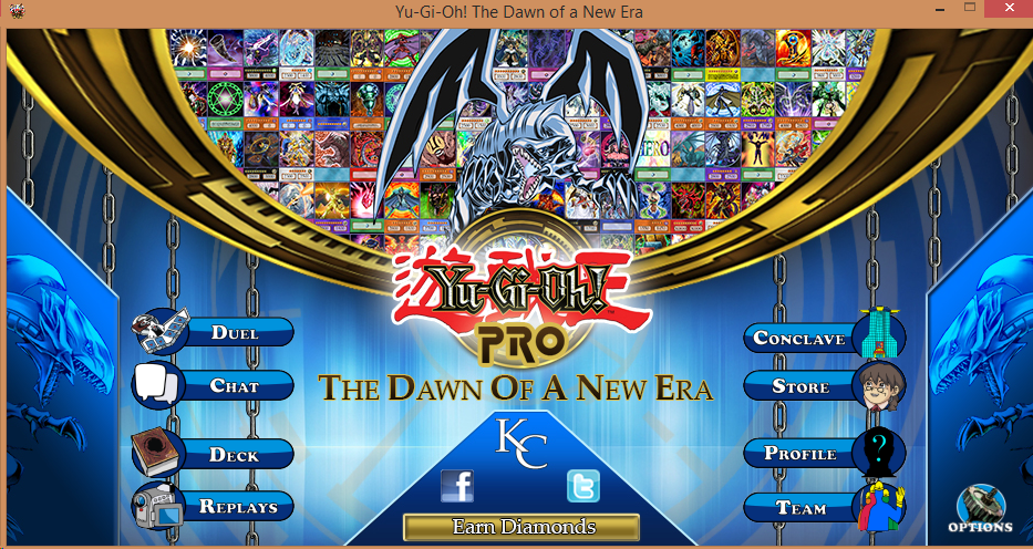 how to download ygopro dawn of a new era